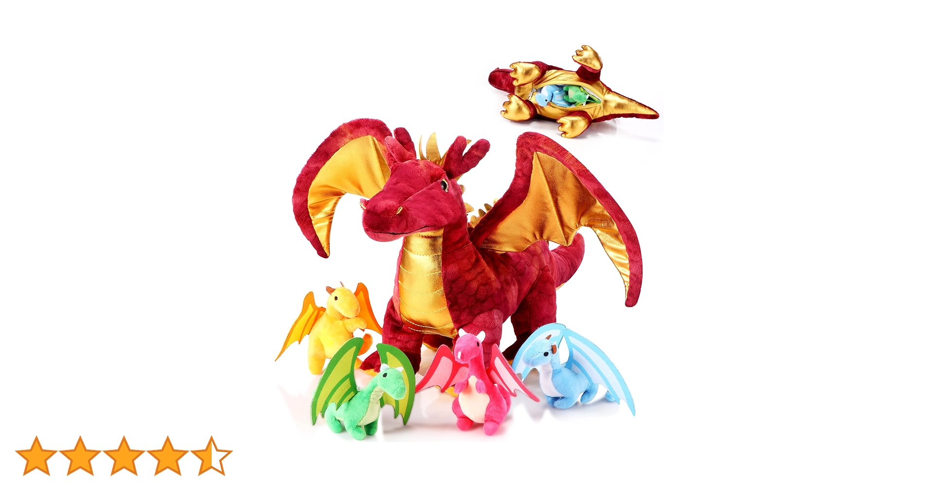 Amazon.co.jp: Lenwen ドラゴンぬいぐるみ 5個 16インチ ママ